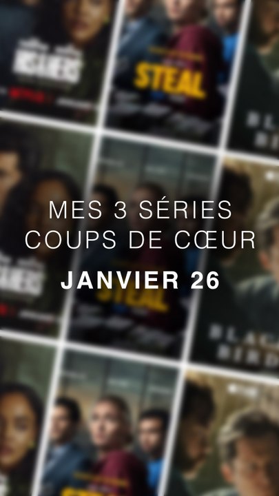 Mes 3 séries coups de coeurs du mois de janvier 2026 ! 3 séries à voir absolument !
