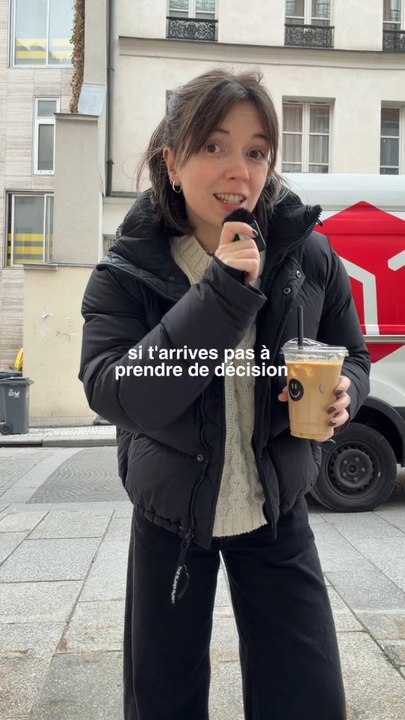 Prendre une décision…