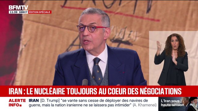Nucléaire iranien: Donald Trump a besoin d'un accord , explique Ardavan Amir Aslani, spécialiste de l'Iran
