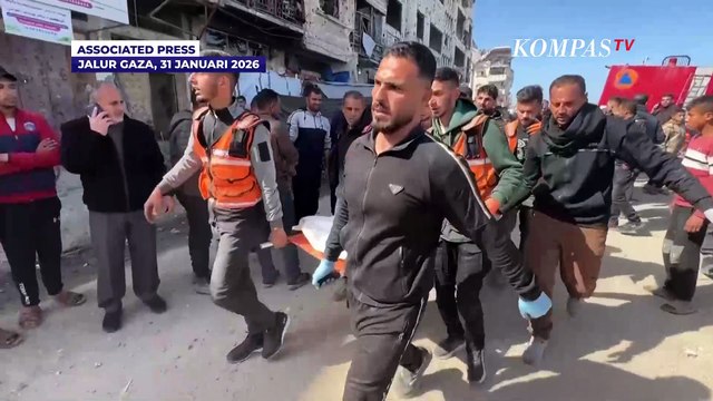 Update Situasi Gaza, Rentetan Serangan Udara Israel Belasan Warga Palestina Tewas