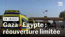 Gaza : le passage avec l'Egypte rouvre partiellement, dans des conditions drastiques