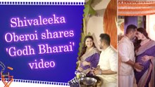 Shivaleeka Oberoi and Abhishek Pathak celebrate 'Godh Bharai' with family and loved ones