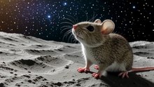 This mouse should NOT be on the moon
