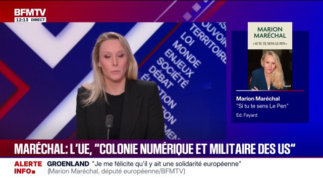 Pour Marion Maréchal (Identité-Libertés), il faut s'inspirer de la méthode de Donald Trump
