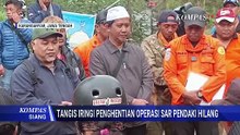 Tangis Keluarga Pecah saat Operasi SAR Pendaki Hilang di Bukit Mongkrang Dihentikan