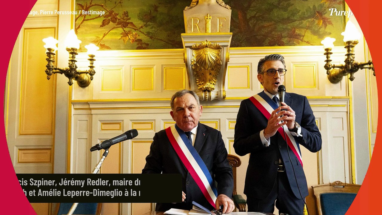 Mariage de Georges Fenech : Pascal Praud et sa femme Cathy, Gauthier Le Bret et son bébé... De nombreuses personnalités présentes pour l'événement