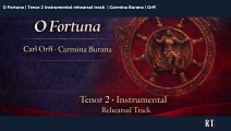 O Fortuna ( C. Orff  | Carmina Burana) Tenor 2 Instrumental rehearsal track