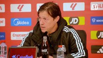 Almeyda habla sobre la confianza en sus jugadores