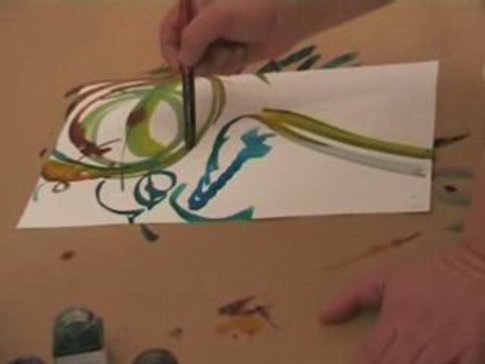Daniel Seret peint la musique (1)