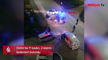 Aydın'da kanlı infaz: 2 ölü! Araç içerisinde öldürüp, yol kenarına attılar