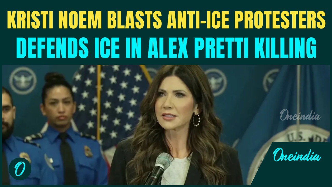 Trump to KICK OUT Kristi Noem Over Minneapolis ICE Killing| DHS Secy Noem EXPLODES; Slams Protesters