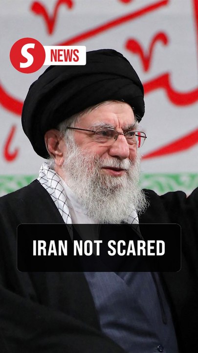 Khamenei says Tehran shall not be scared of attacks, US insists can make a deal