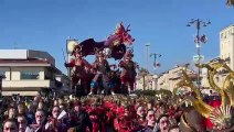 Carnevale di Viareggio 2026, ecco il primo carro: 