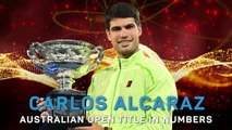 Carlos Alcaraz - Australian Open title in numbers