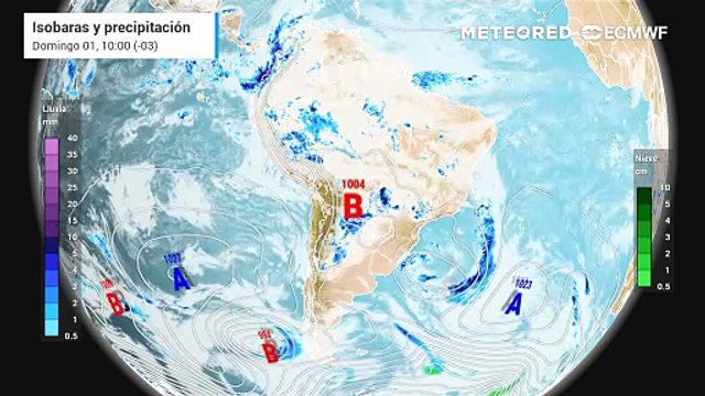 Así comienza la semana en Chile: lluvias al sur, centro a la espera de precipitaciones y tormentas en el Altiplano