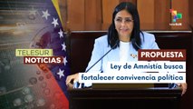 Pdta. (E) Delcy Rodríguez anuncia una Ley de Amnistía General en Venezuela