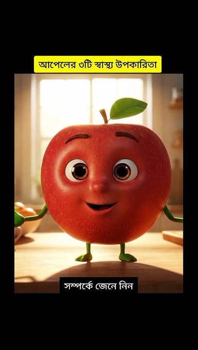 সুস্থ ও সতেজ জীবনের চাবিকাঠি প্রতিদিন একটি আপেল! Learning Time BD