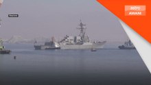 Kapal perang AS belayar keluar dari Eilat, cetus tekanan kepada Iran