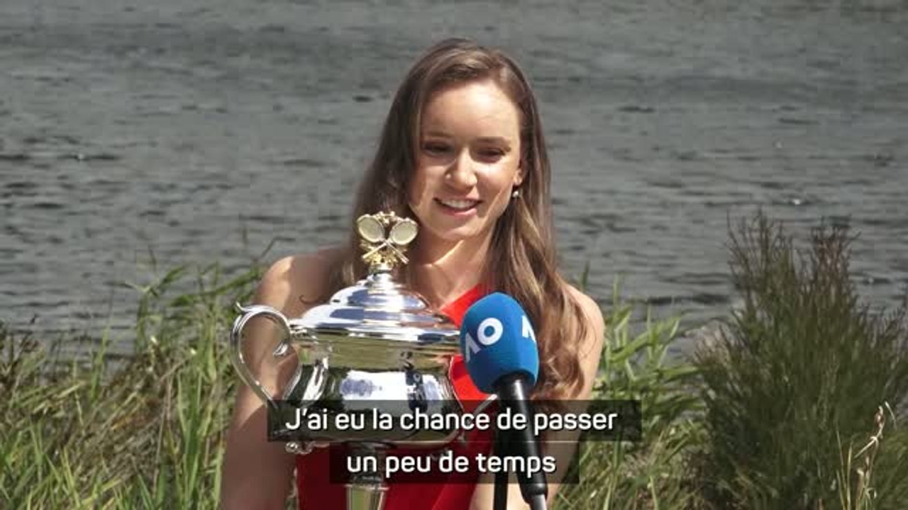 Open d'Australie - Rybakina : ""Toujours du mal à réaliser !"