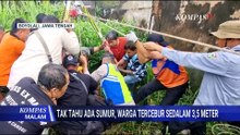 Warga Tercebur Sumur Sedalam 3,5 Meter, BPBD: Korban Tak Tahu Ada Sumur Tertutup Asbes