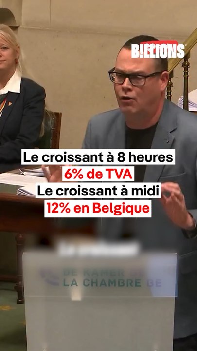 🤑 « Le croissant à 8 heures, 6% de TVA, le croissant à midi, 12% » ⁉️