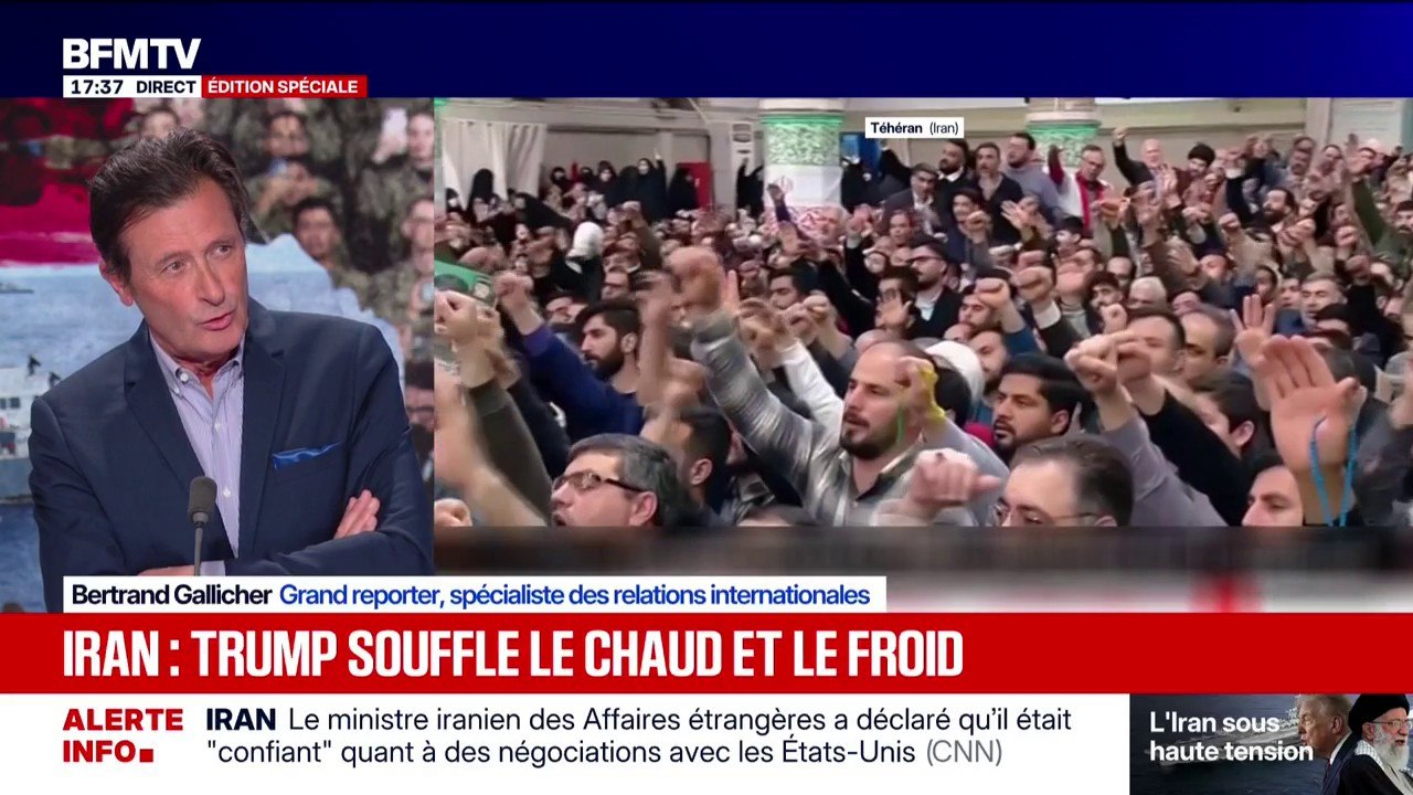 Négociations Iran/États-Unis: "Washington va demander des garanties solides pour que Téhéran n'obtienne pas la bombe atomique", explique Bertrand Gallicher, spécialiste des relations internationales