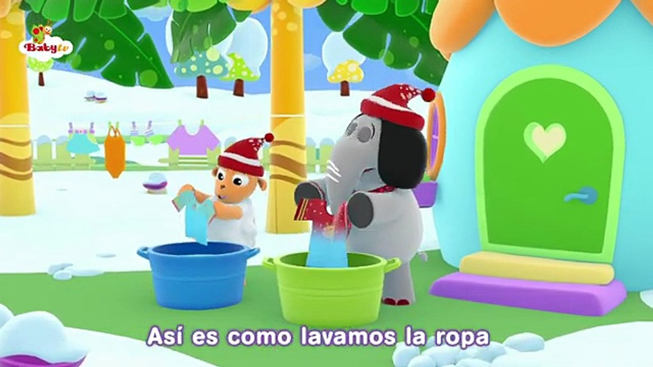 Alrededor del árbol de moras🥧  Canciones & Rimas 🎵  @BabyTVSP