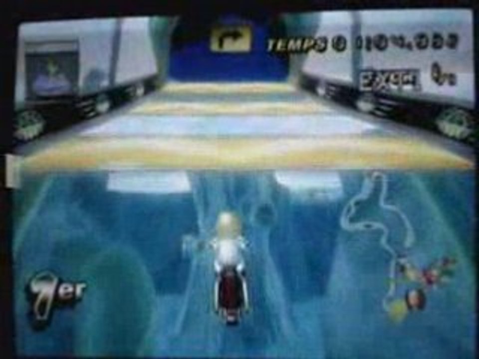 Videotest Mario kart Wii mode course VS