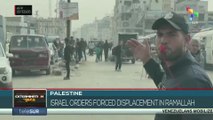 Palestine | Israel orders forced displacement in Ramallah