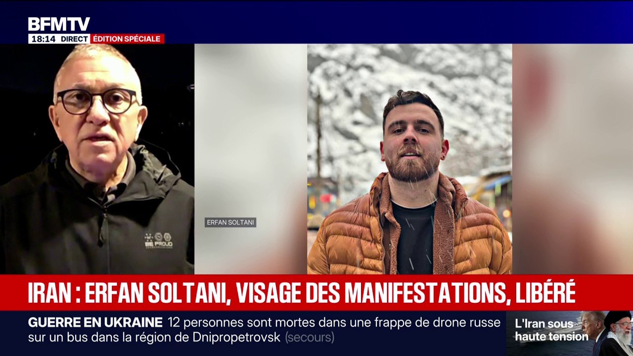 Révolte en Iran: Erfan Soltani, visage des manifestations dans le pays, a été libéré