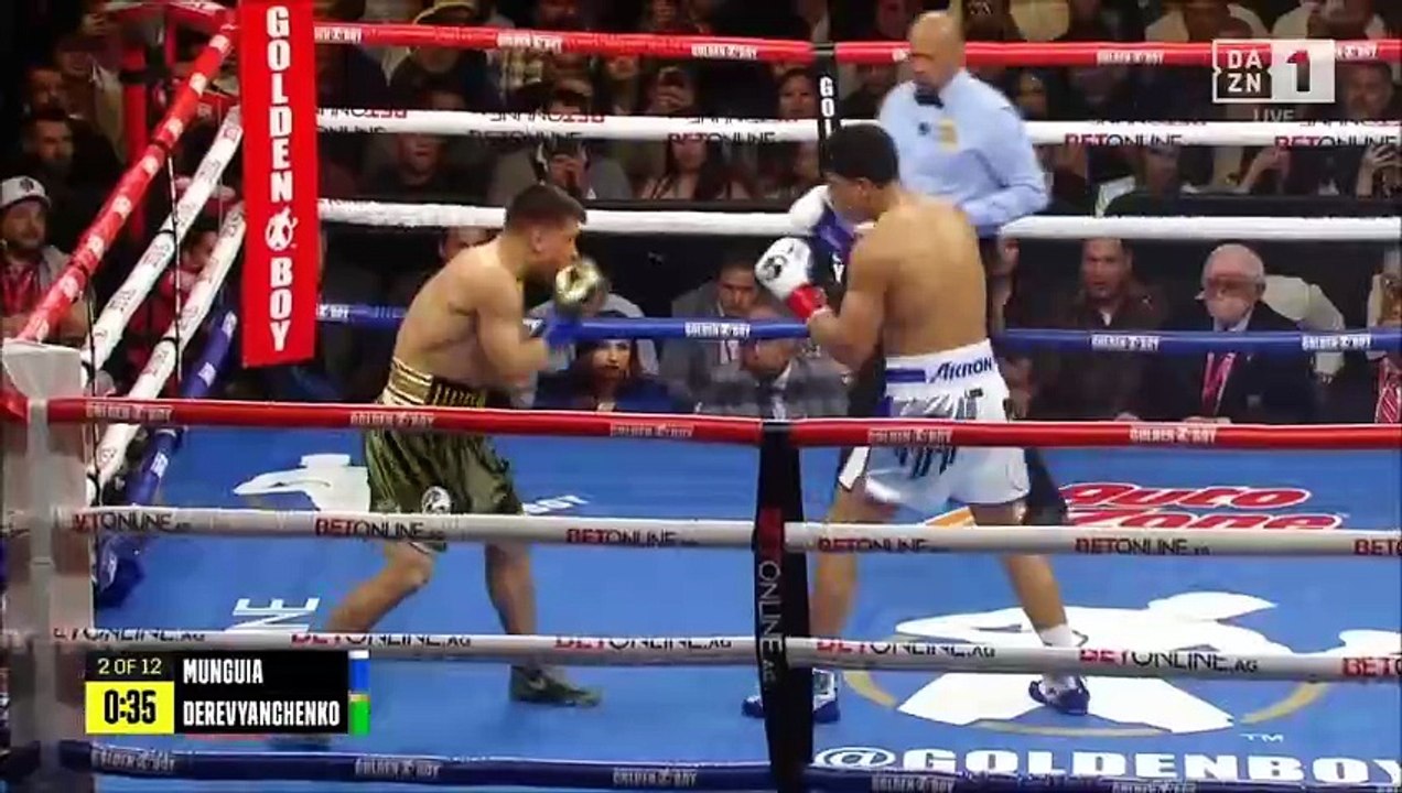 Jaime Munguia Vs Sergiy Derenvyanchenko Highlights (Vacant WBC Silver Title)