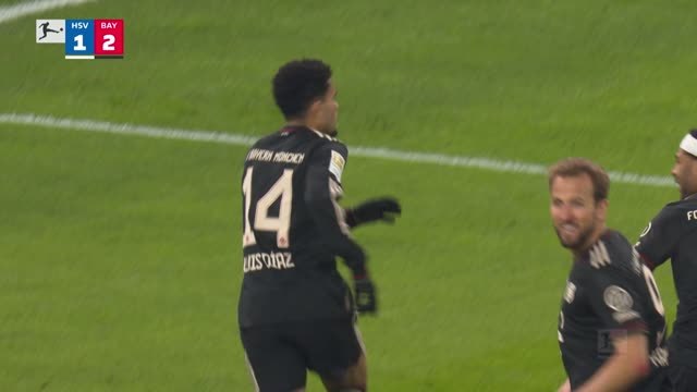 Diaz scores in front of explosive Bayern away end