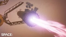Animation Of SpaceX 'Chopsticks' To Catch Starship's Super Heavy Booster