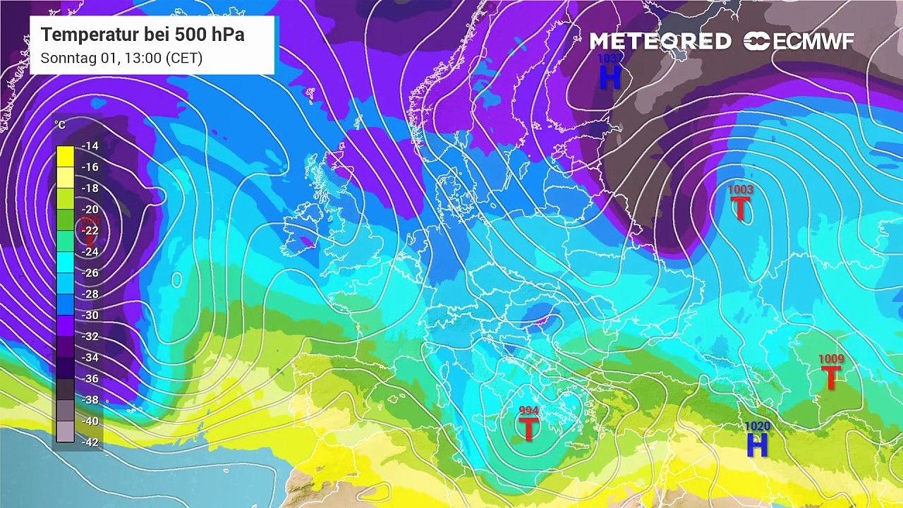 Die Eiszeit über Osteuropa setzt sich fort!