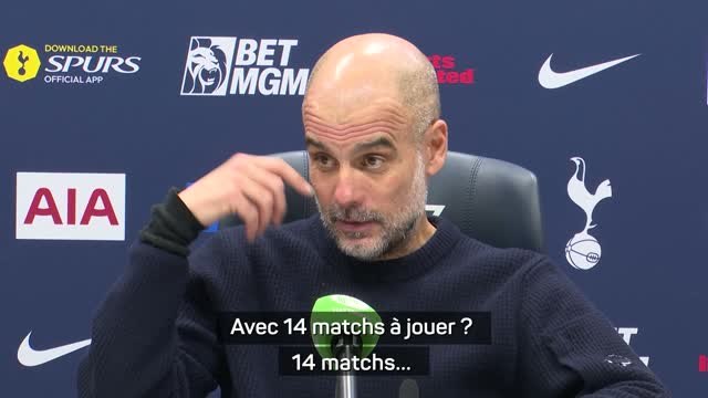 Man. City - Guardiola : Vous êtes en train de me dire que je devrais abandonner la Premier League ?