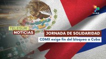 Activistas en México rechazan bloqueo de EE.UU. contra Cuba