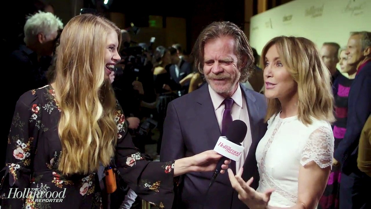 Felicity Huffman & William H. Macy Talk 'Shameless,' Snacking | Emmy Nominees Night 2017