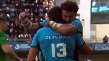 TOP 14 - Essai de Auguste CADOT (MHR) - Montpellier Hérault Rugby - Stade Français Paris