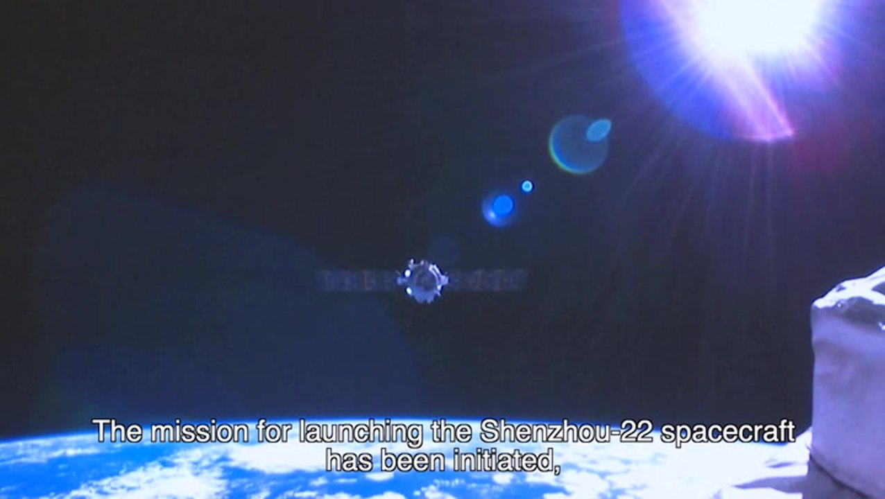 China Preparing To Launch Uncrewed Shenzhou-22...