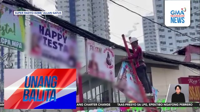 Utos ng DILG sa mga LGU – Tanggalin ang mga pangalan, larawan, at logo ng mga politiko sa mga proyekto ng gobyerno | Unang Balita