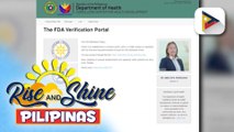FDA, pormal nang inilunsad ang ‘Virtual Verification Portal’; mga gamot na ibinebenta sa merkado, maaaring makumpirma ng publiko kung lisensyado