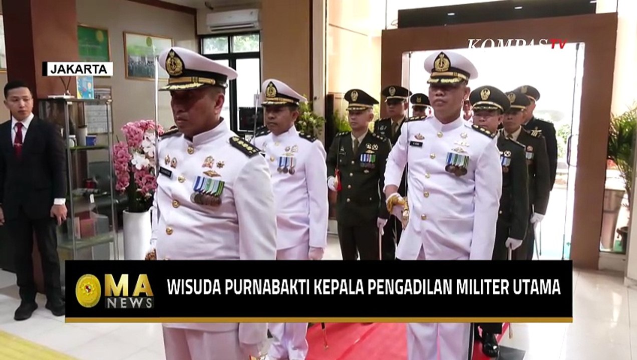 Ketua MA Pimpin Wisuda Purnabakti Kepala Pengadilan Militer Utama | MA NEWS