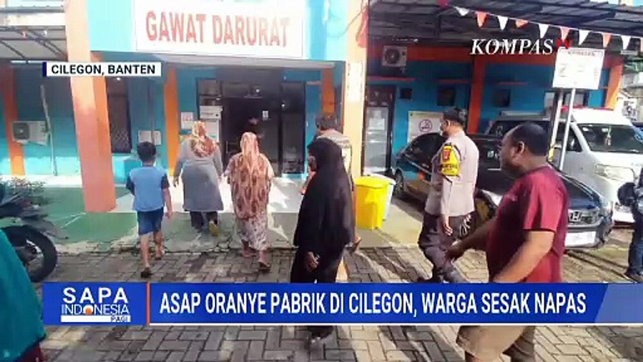 Viral! Penampakan Asap Oranye Pabrik Warga Sesak Napas, Apa Penyebabnya? | SAPA PAGI