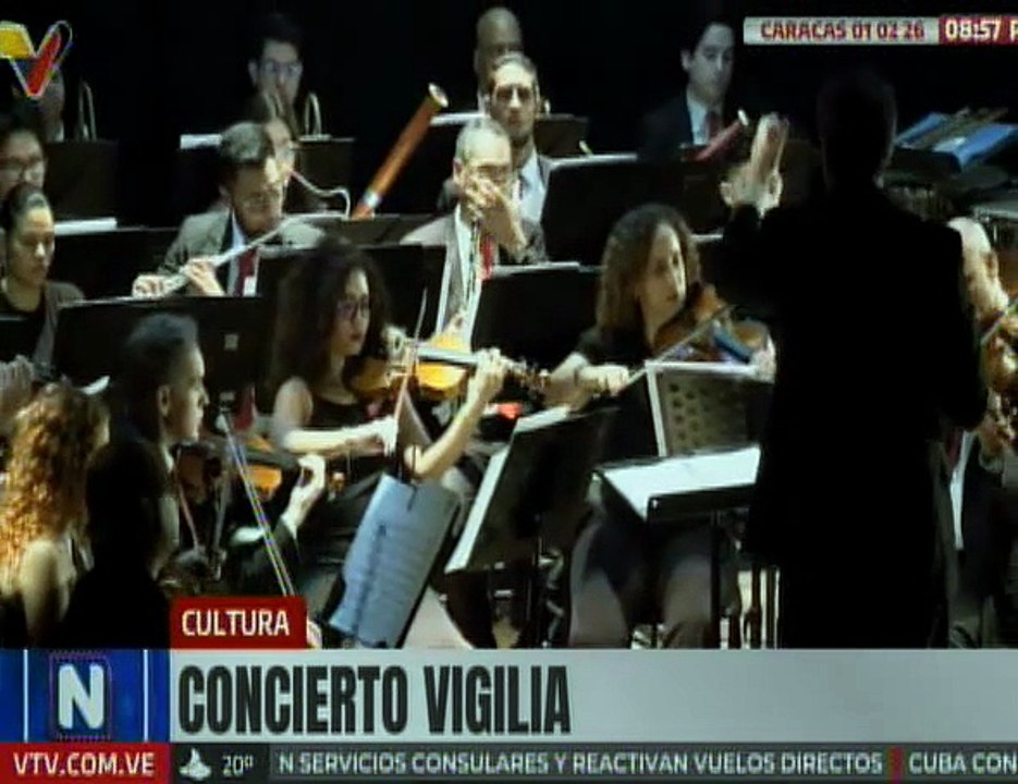 Rubén Capriles dirigió concierto cautivador presentando la obra "Vigilia" de Juan Bautista Plaza