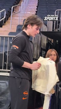 Tyler Kolek making these Knicks fans’ day