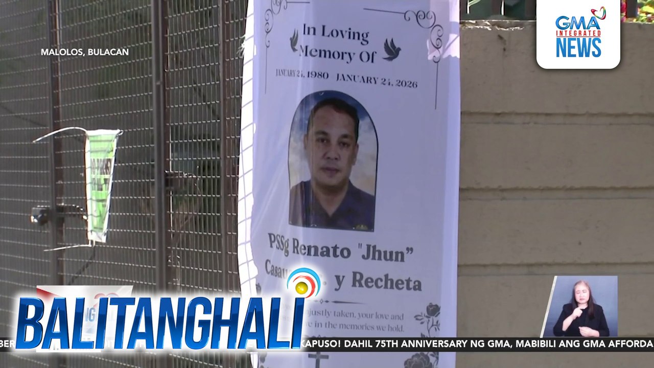 Nawawalang pulis, natagpuang patay at nakabaon sa Brgy. Mojon; dalawang sinabing pinuntahan ng suspek at pinag-aminan sa krimen, hinuli | Balitanghali