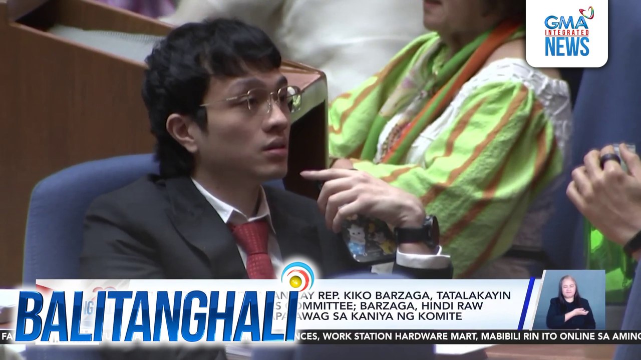 Ethics complaint laban kay Rep. Kiko Barzaga, t...