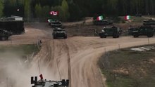 NATO’s Ultimate Tank Battle at Latvia’s Ādaži Range