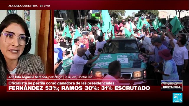 Ana Argüello: 'Con Laura Fernández en Costa Rica, el oficialismo mantiene y capitaliza el apoyo'
