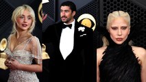 GRAMMY 2026: Lady Gaga, Justin Bieber y Bad Bunny posan en la alfombra roja
